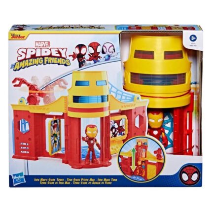Marvel Spidey сет за играње со фигура (асортиман: Старк кула или игралиште) – слика 2