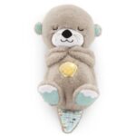 Fisher Price Плишана смирувачка видра Soothe 'n Snuggle, сива