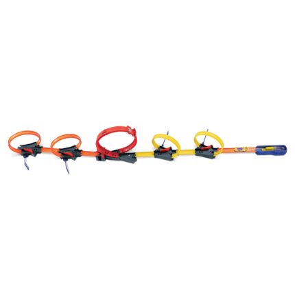 Hot Wheels Action Патека Multi-Loop Raceoff со лупинзи и 2 лансери – слика 2