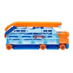 Hot Wheels City Transportues Speed Drop që shndërrohet në pistë – foto 4