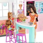 Barbie Ресторан Cook 'n Grill со кукла, над 30 делови – слика 4