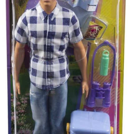 Barbie Кукла Ken за кампување, со ладилник и додатоци – слика 2