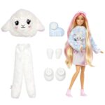 Barbie Кукла Cutie Reveal во костим јагне, 10 изненадувања