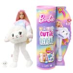 Barbie Кукла Cutie Reveal во костим јагне, 10 изненадувања – слика 2
