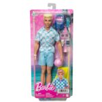 Barbie Кукла Ken на плажа, со костим за капење и додатоци – слика 2