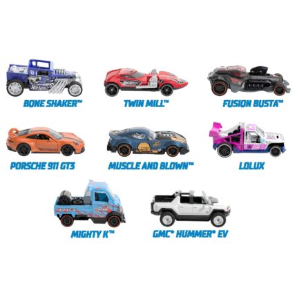 Hot Wheels Автомобил со повлекување Pull-Back Speeders 1:43, асортиман
