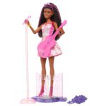 Barbie Pop star doll with guitar and stage, 10 accessories