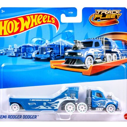 Hot Wheels Kamion me rimorkio Track Fleet 1:64, asortiment