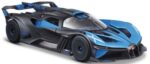 Maisto Bugatti Bolide Model metalik 1:24, i zi e blu