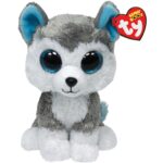 Ty Beanie Boos плишано кученце хаски Slush, 24 cm