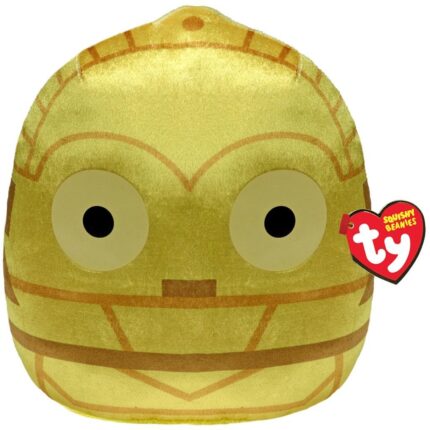 Ty Squish-a-Boos Star Wars плишана перница C-3PO, 30 cm