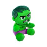 Ty Beanie Babies Marvel мек плишан Хулк, зелен, 15 cm – слика 2