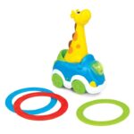 Winfun Автомобилче со жирафа Catch Me Ring Toss Giraffe, 3 прстени