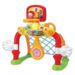 Winfun Set sportiv 4 në 1 Fun-Goal Set – futboll, basketboll, hendboll dhe raketë