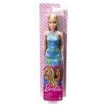 BARBIE Кукла со руса коса во светлосин фустан, 29 cm, GBK92