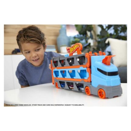 Hot Wheels Мега транспортер со стаза