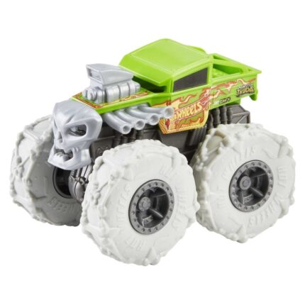 HOT WHEELS Motorized monster truck Monster Trucks Twisted Tredz Bone Shaker 1:43, GVK37