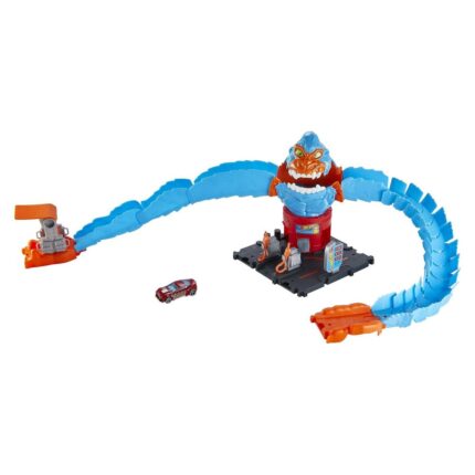 HOT WHEELS Сет City Nemesis Wreck & Ride Gorilla Attack со количка 1:64, HDR29
