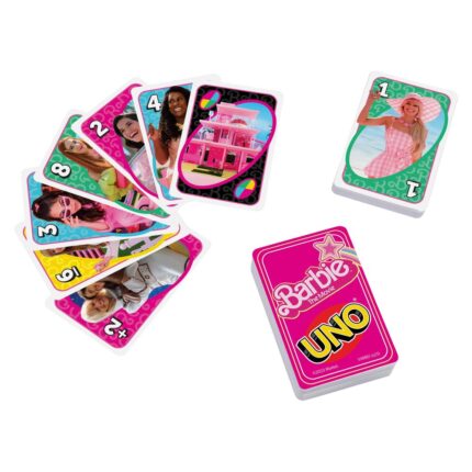 UNO Cards Barbie The Movie