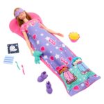 Barbie Set Festë me pizhama me shtëpizë