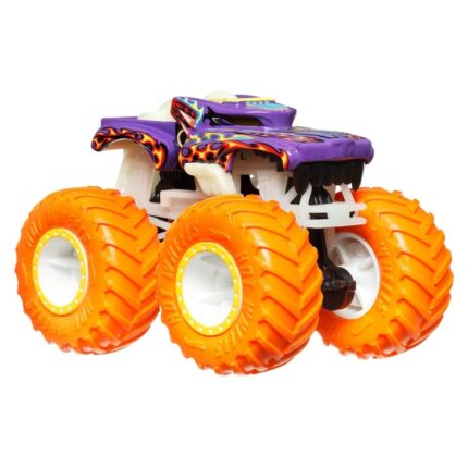 HOT WHEELS Монстер камион Monster Trucks Glow in the Dark Hotweiler 1:64, JFX08