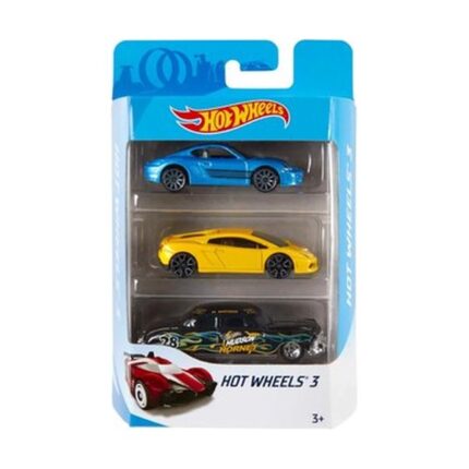 Hot Wheels Комплет 3 автомобилчиња 1:64