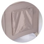 CHIPOLINO Luna 2-level foldable cot, latte, KOSILU262LA