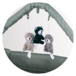 CHIPOLINO Luna 2-level foldable cot, matcha, KOSILU263MA