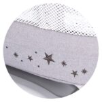 Djep-shtrat CHIPOLINO Sogno 2 në 1 me ekran LED dhe peshore, gri, KOSSG02501GR