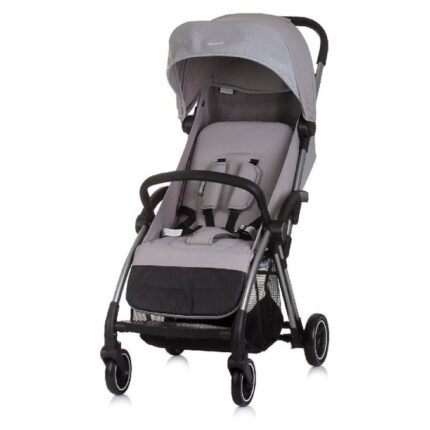 CHIPOLINO Летна количка Illusion, 8,5 kg, cloud сива, LKILU0253CL