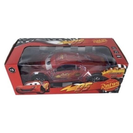 Toy race car Rust 95 with music, battery-operated, in a box