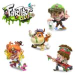 Fartist Club Figure with 10 funny fart sounds, assorted