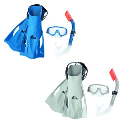 Bestway Meridian snorkel set with mask, snorkel and fins, EU 41–46
