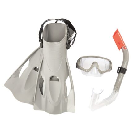 Bestway Set zhytjeje Meridian me maskë, tub frymëmarrjeje dhe pendë, EU 41–46