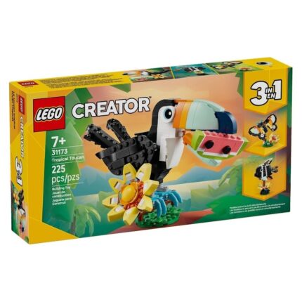 LEGO Creator 3во1 31173 Диви животни: Тропски тукан