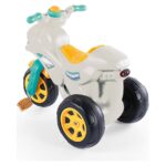 Dolu Motor me pedale Moto-Bike me tri rrota, i bardhë-turkuaz