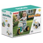 Dolu Motor me pedale Moto-Bike me tri rrota, i bardhë-turkuaz