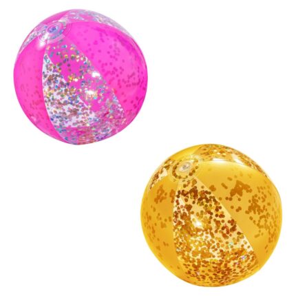 Bestway Топка за плажа Glitter Fusion со сјајни шљокици, 41 cm