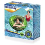 Bestway River Gator swim ring with crocodile design, Ø119 cm