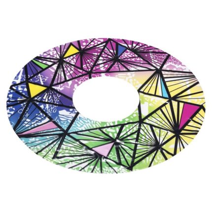 Bestway Stained Glass swim ring with transparent top, Ø119 cm