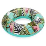 Bestway Обрач за пливање Floral Fantasy со две рачки, Ø114 cm