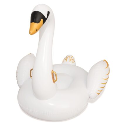 Bestway Luxury Swan ride-on inflatable, 171 x 147 cm