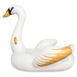 Bestway Luxury Swan ride-on inflatable, 171 x 147 cm