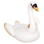 Bestway Luxury Swan ride-on inflatable, 171 x 147 cm