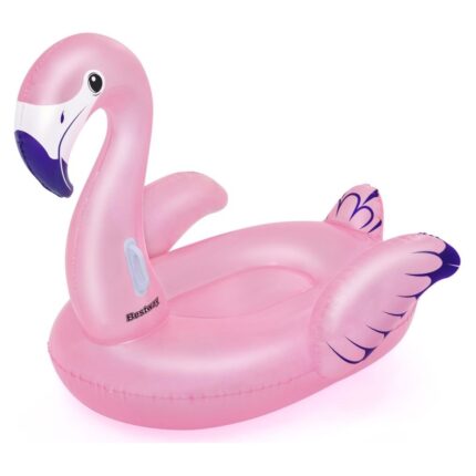 Bestway Luxury Flamingo ride-on inflatable, 153 x 143 cm