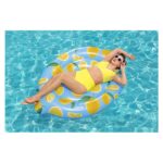 Bestway Scentsational Lemon scented inflatable mattress, 176 x 122 cm