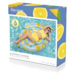 Bestway Scentsational Lemon scented inflatable mattress, 176 x 122 cm
