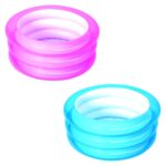 Bestway small inflatable kids' pool with 3 rings, Ø70 x 30 cm