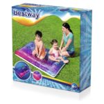 Bestway inflatable water play mattress with sprinklers, 130 x 90 cm