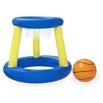 Bestway Splash ‘N’ Hoop floating basketball hoop with ball